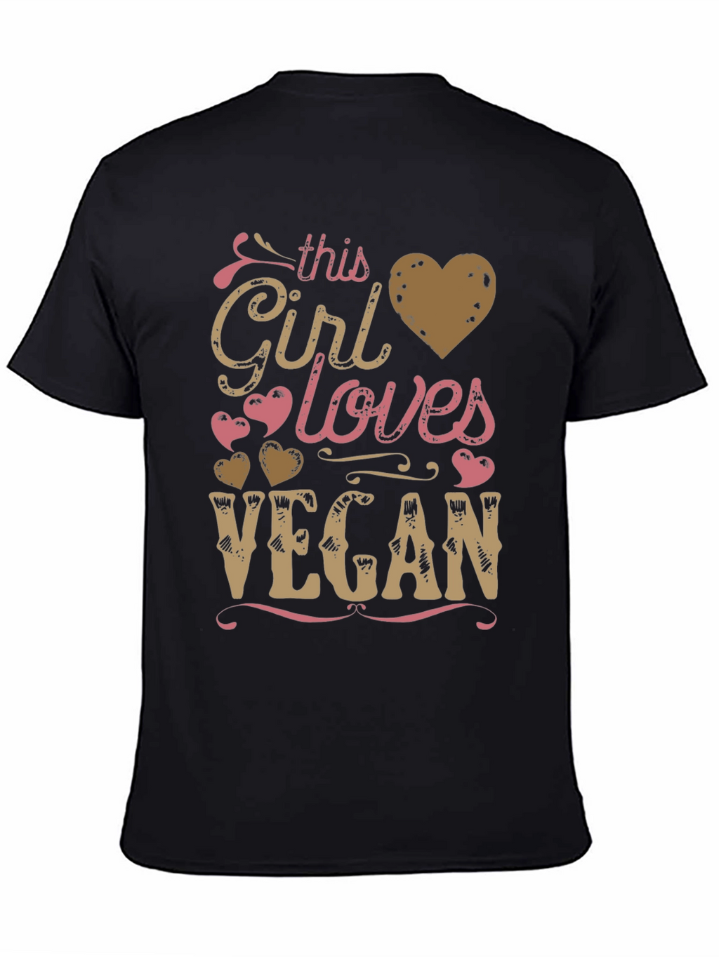 Vegan T-Shirt - This Girl Loves Vegan