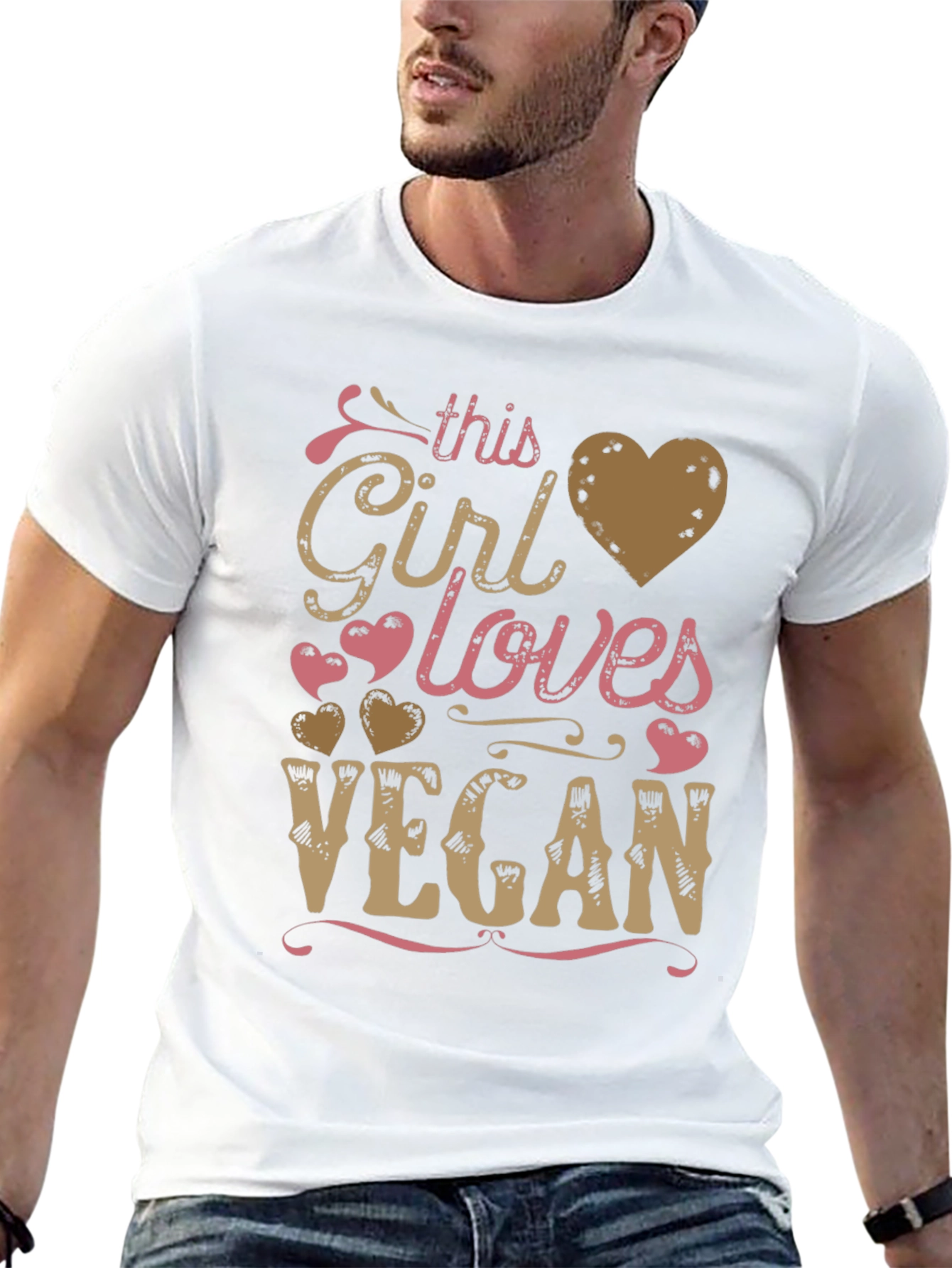 Vegan T-Shirt - This Girl Loves Vegan