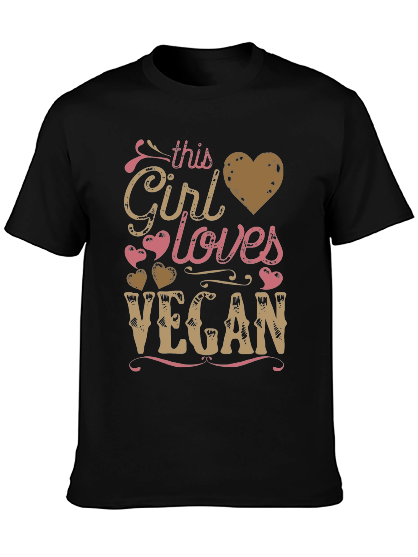 Vegan T-Shirt - This Girl Loves Vegan