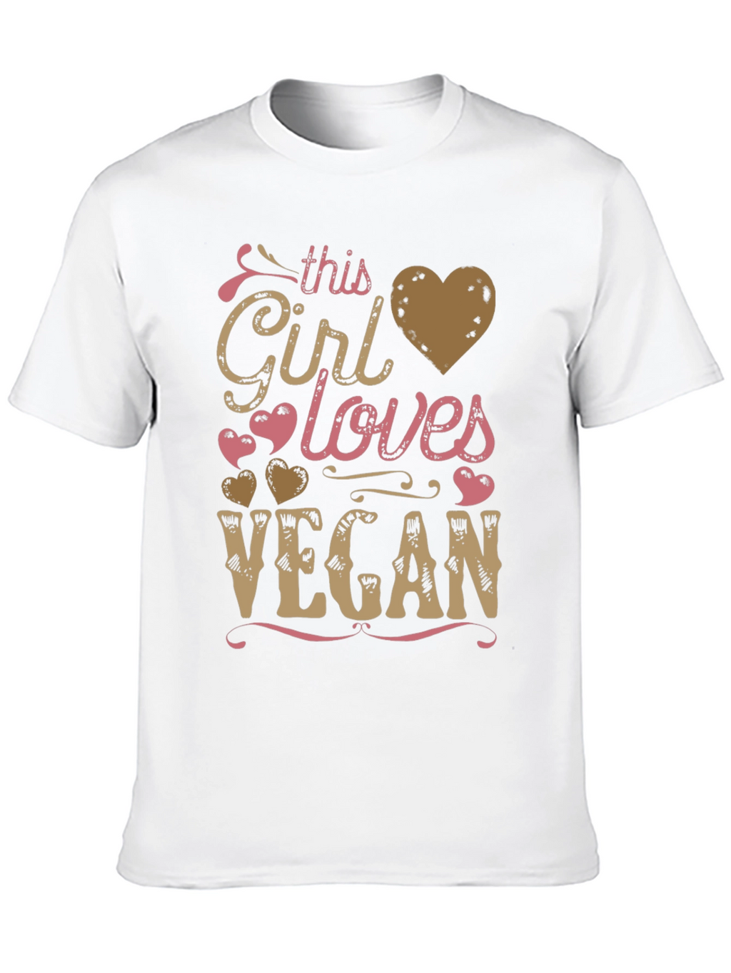 Vegan T-Shirt - This Girl Loves Vegan