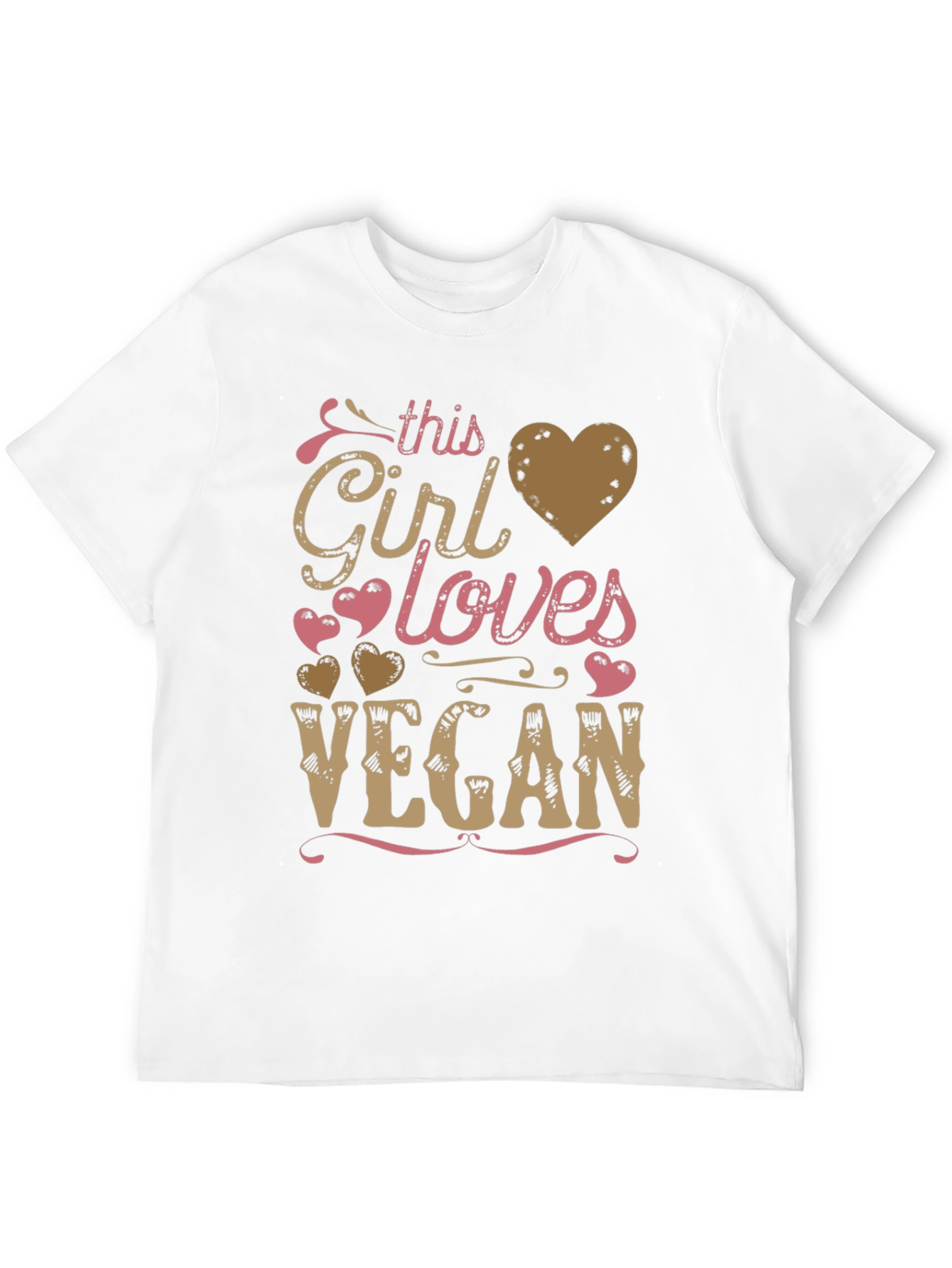Vegan T-Shirt - This Girl Loves Vegan