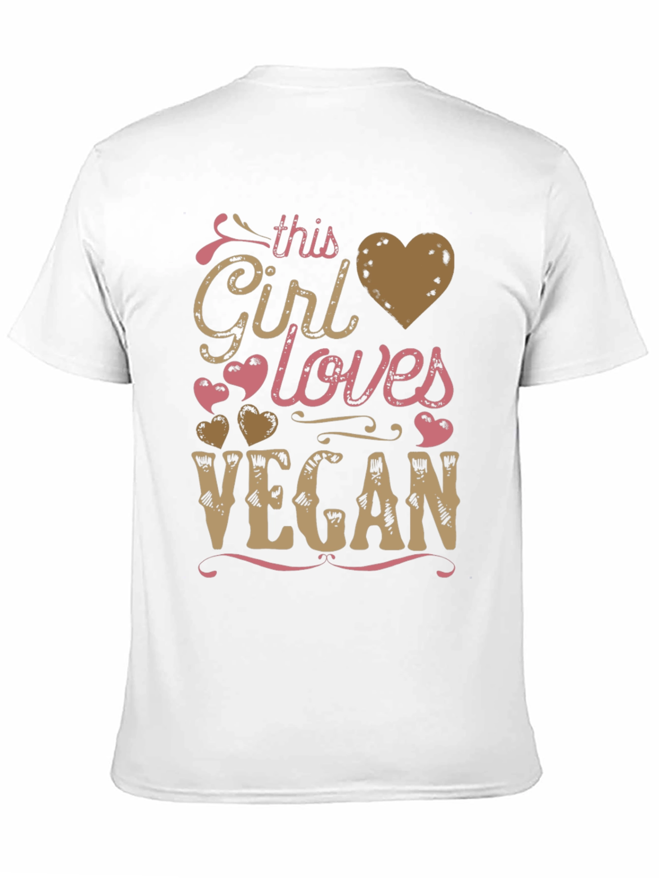 Vegan T-Shirt - This Girl Loves Vegan