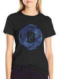 Bitcoin Crypto T-Shirt - Digital Decentralized Peer To Peer