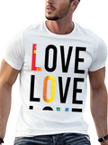 Love Pride Black T-Shirt