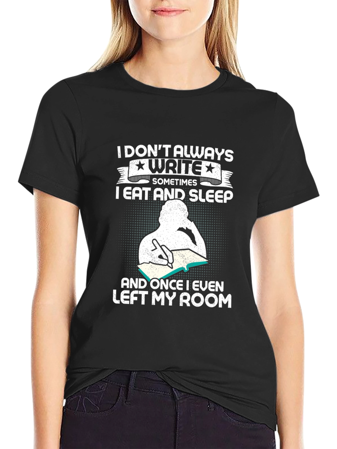 Writers Life Graphic Tee - Novelist Funny T-Shirt