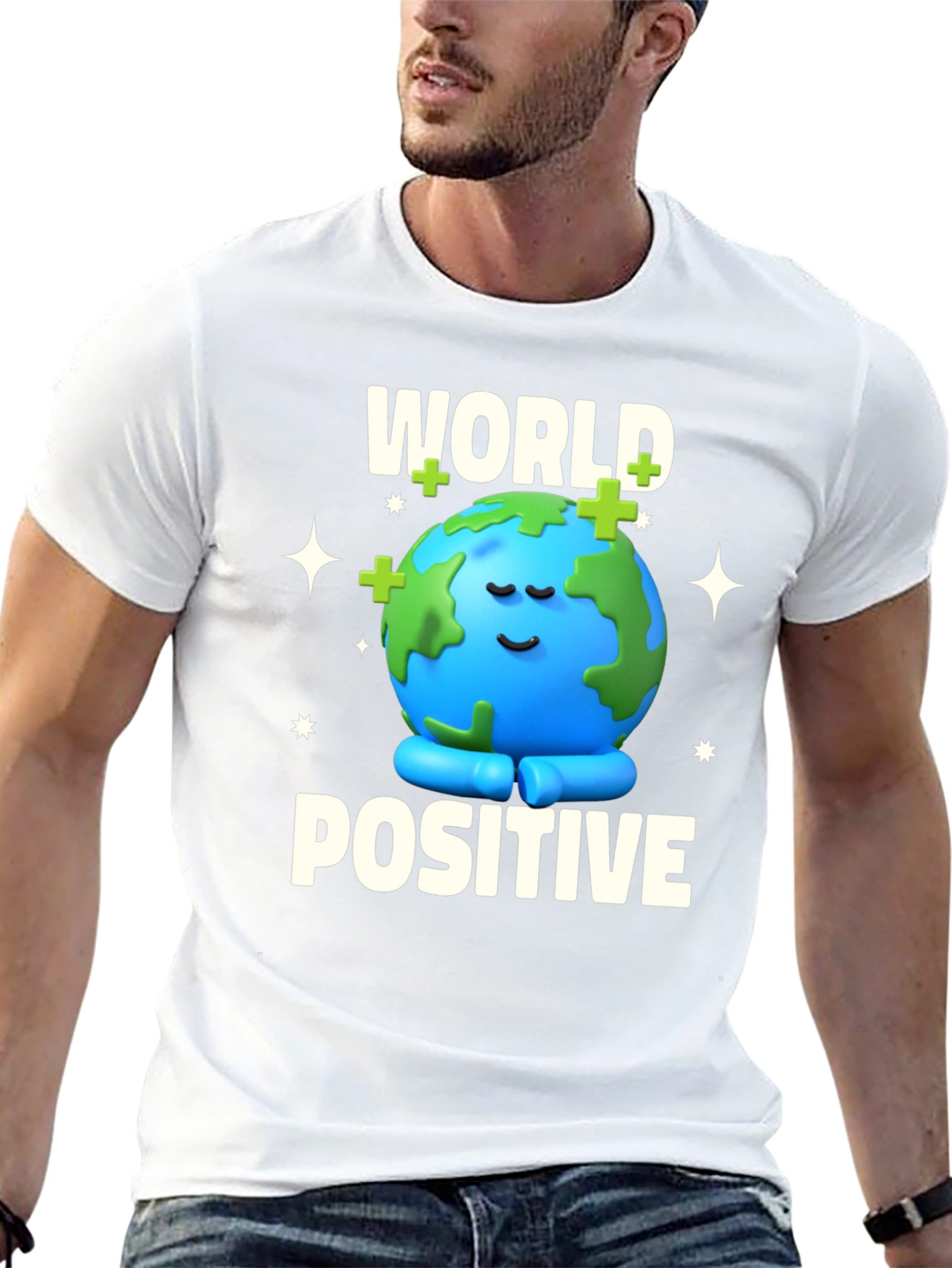 World Positive Graphic T-Shirt - Unisex