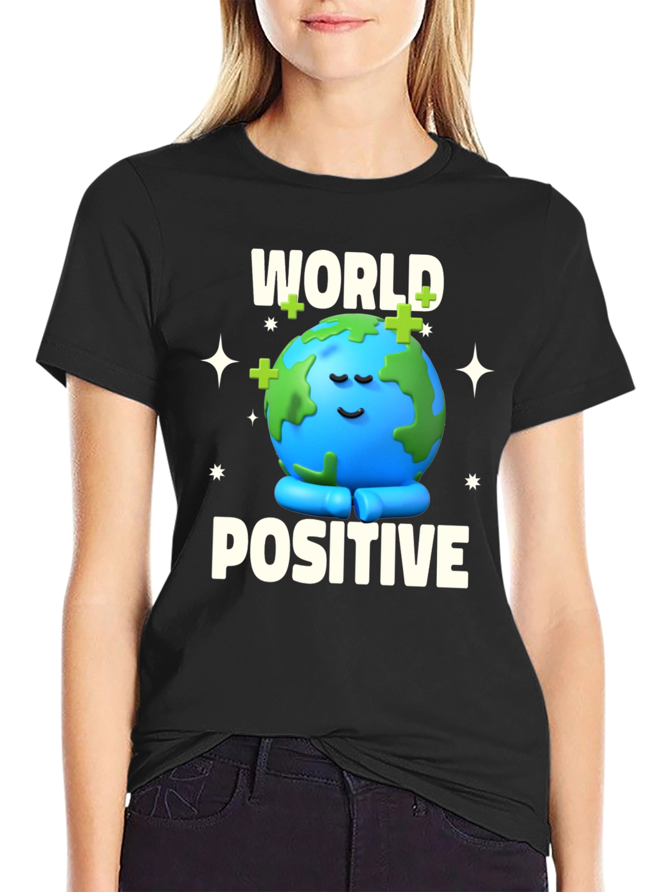 World Positive Graphic T-Shirt - Unisex