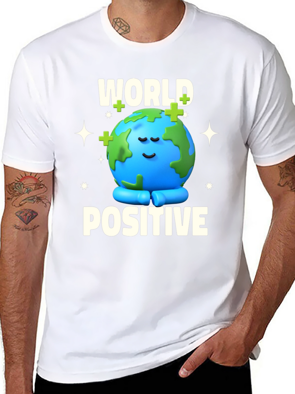 World Positive Graphic T-Shirt - Unisex