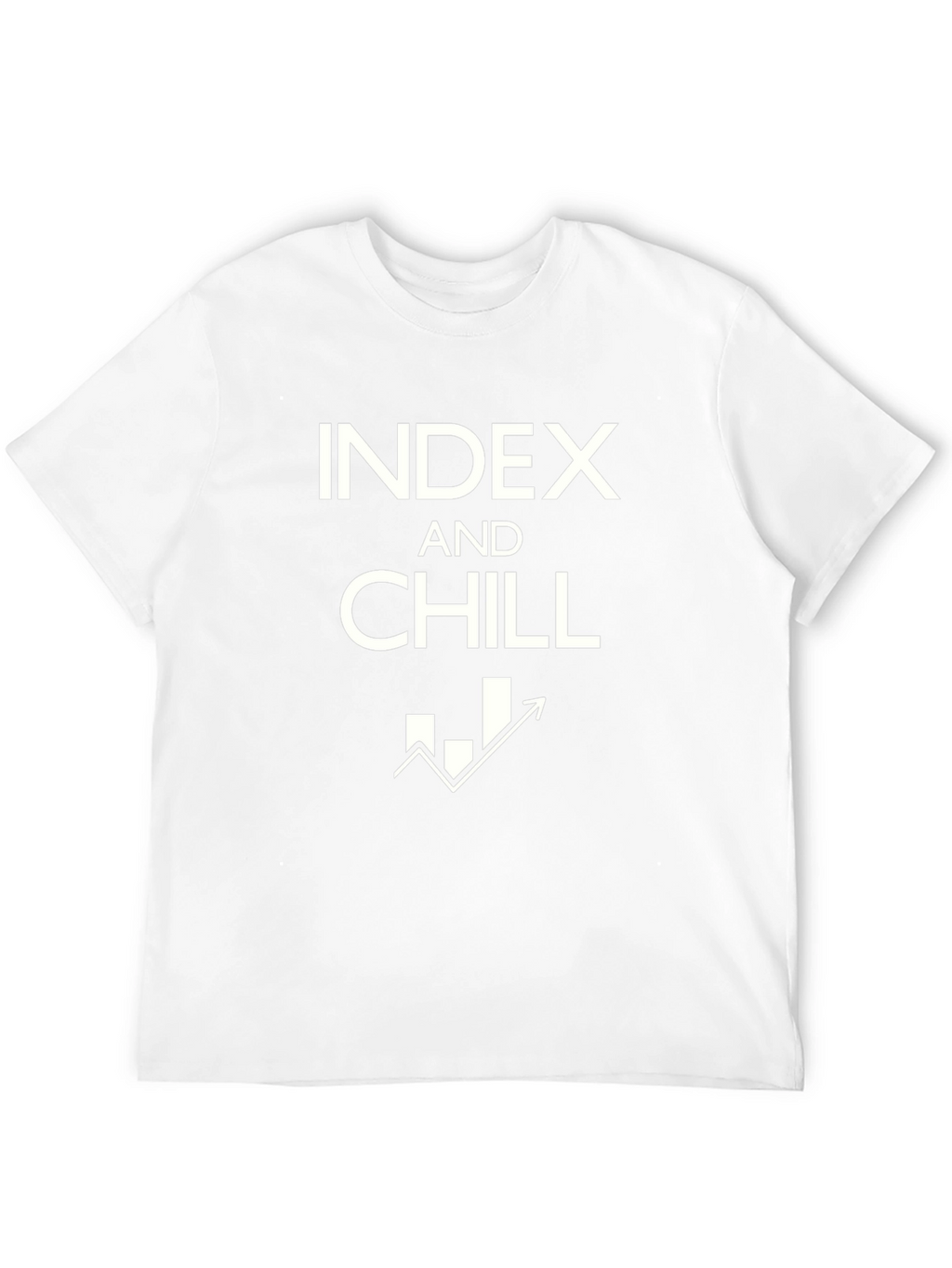 Index and Chill Black Cotton Graphic Tee
