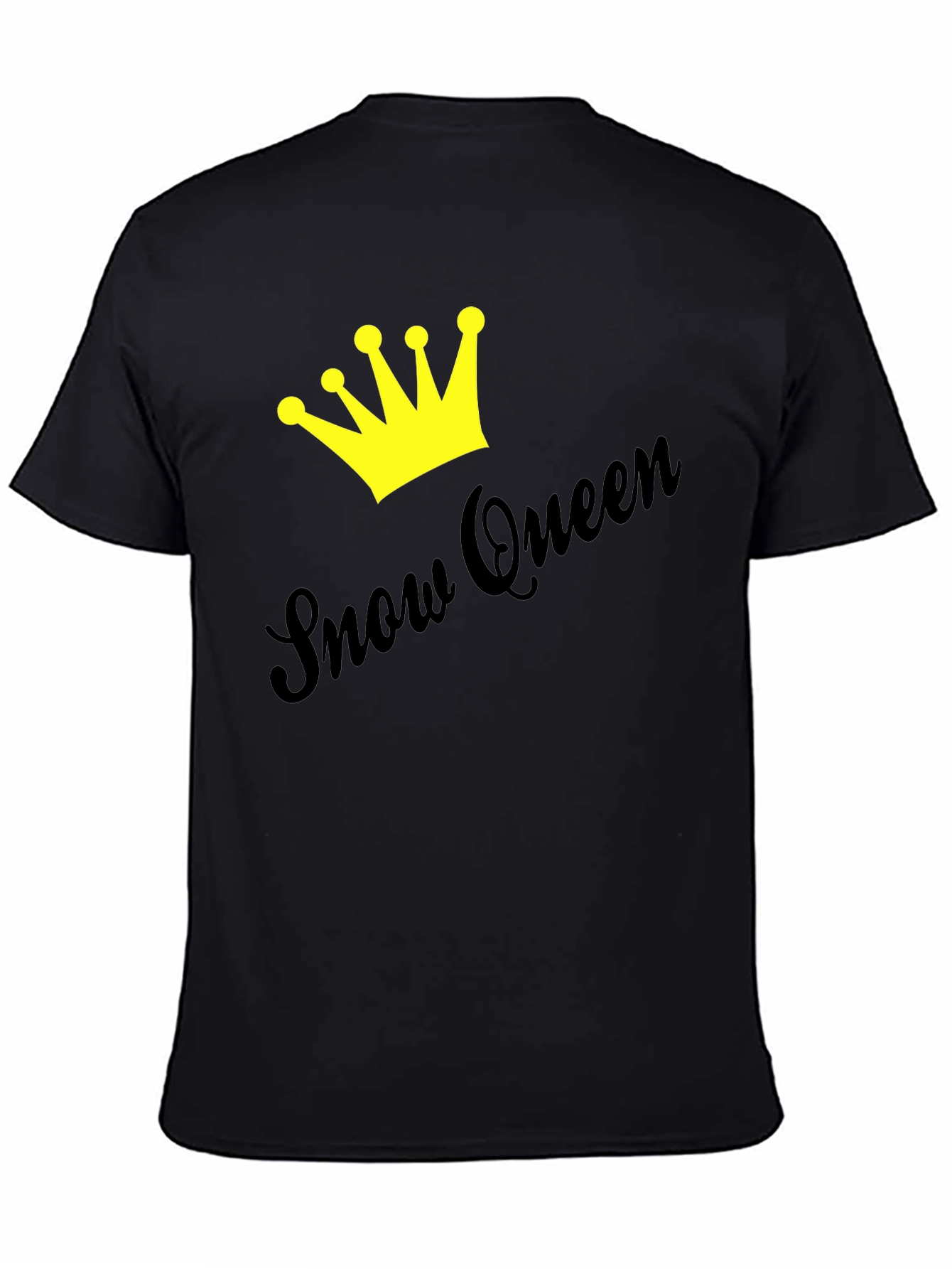 Snow Queen Crown Graphic Tee - Stylish Unisex T-Shirt