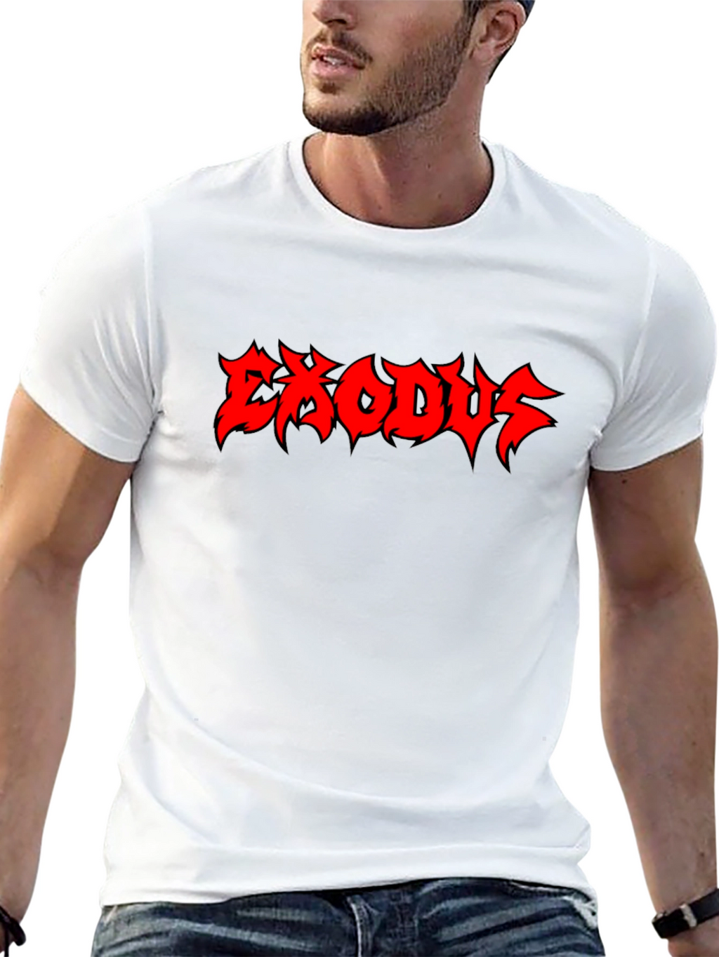 Exodus Band Logo Black T-Shirt