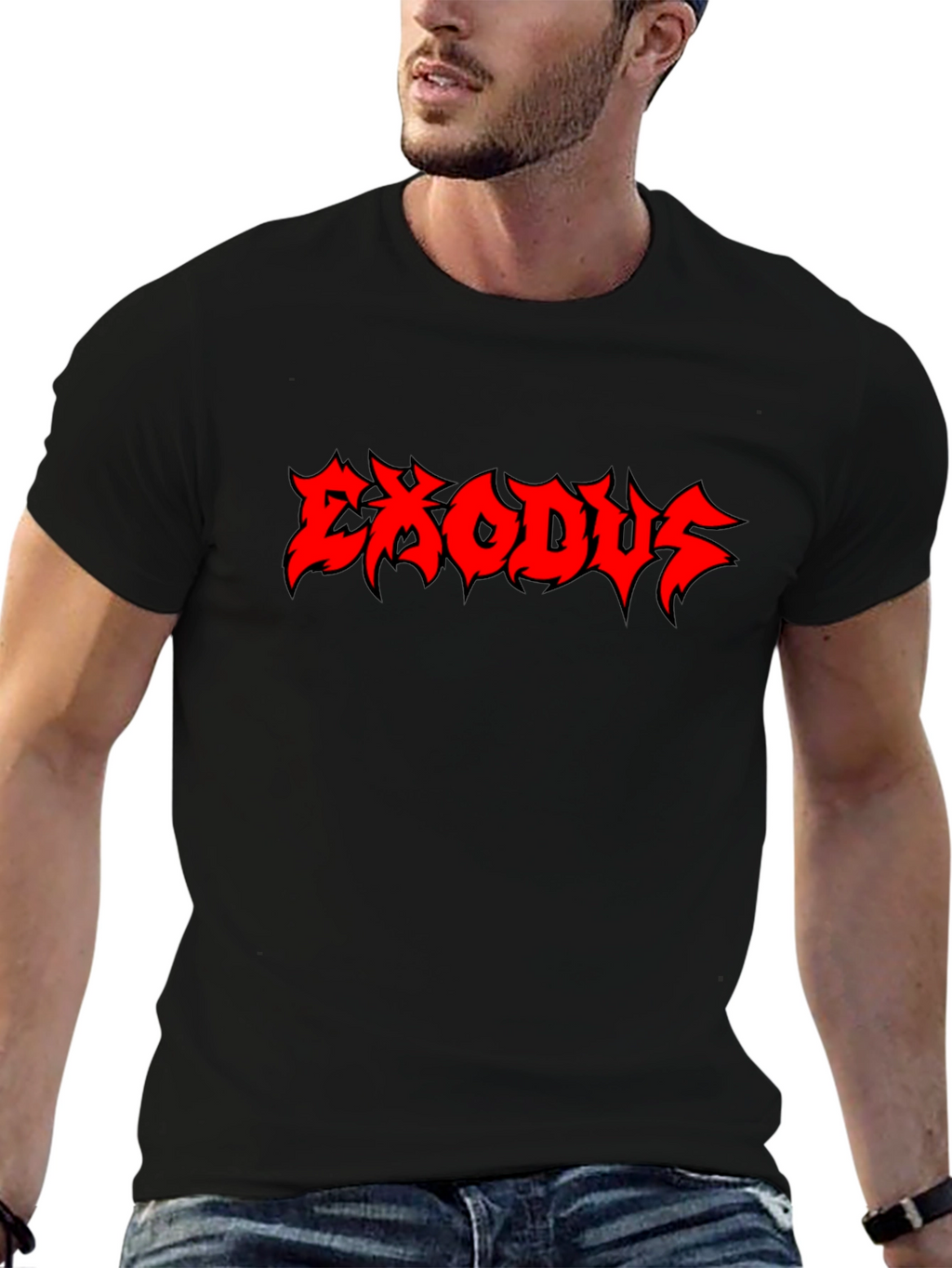 Exodus Band Logo Black T-Shirt