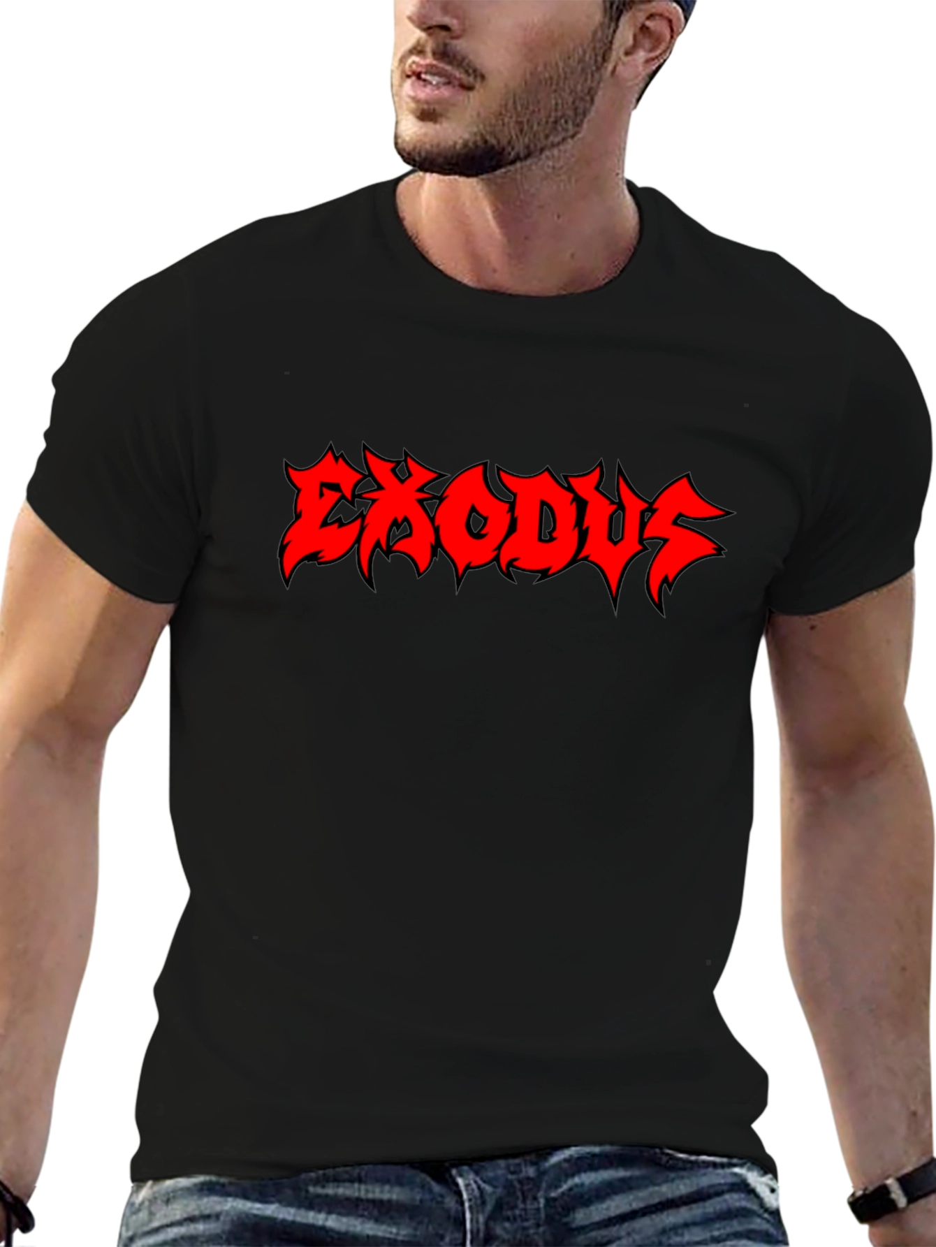 Exodus Band Logo Black T-Shirt