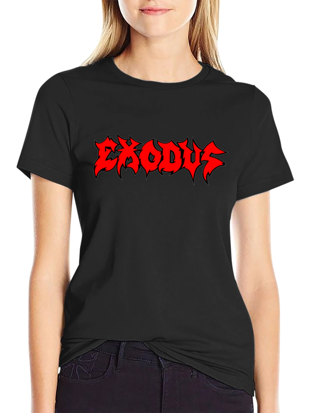 Exodus Band Logo Black T-Shirt