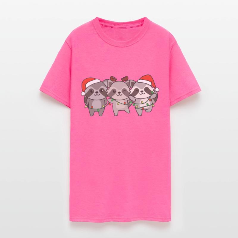 Raccoon Christmas Winter Animals Raccoon