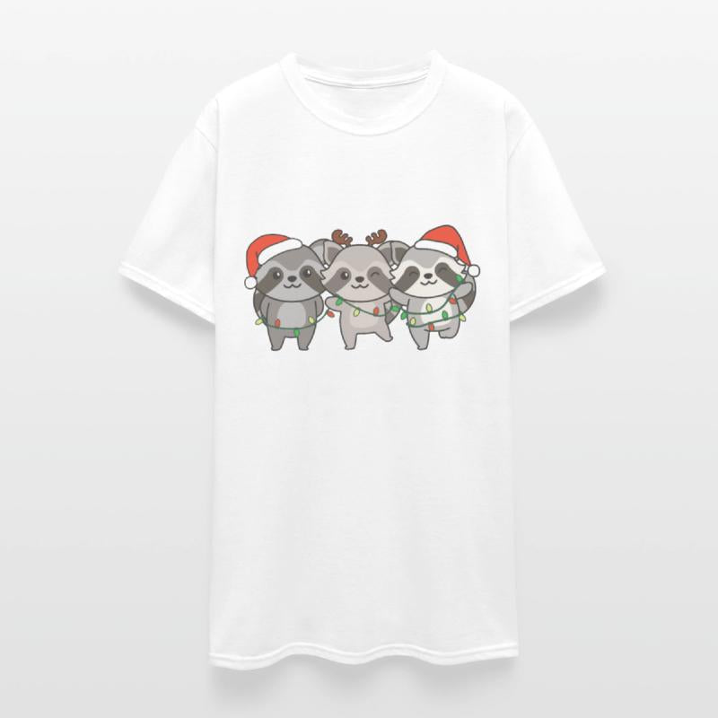 Raccoon Christmas Winter Animals Raccoon