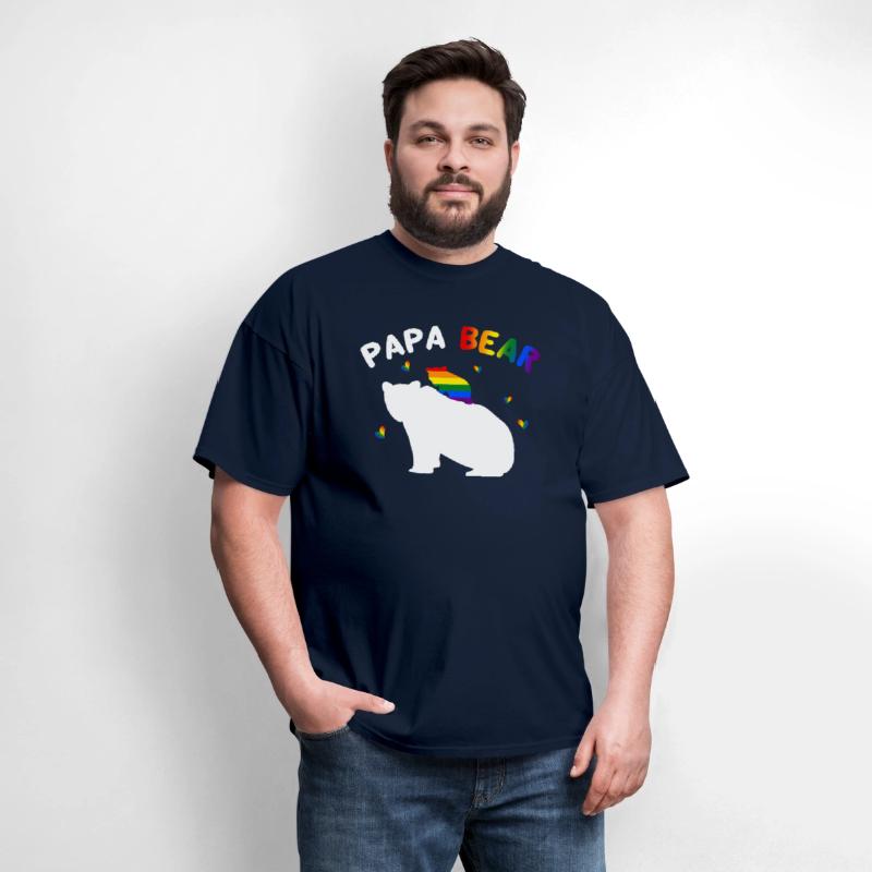 Rainbow LGBT Papa-Bear Gay Pride Equal Rights