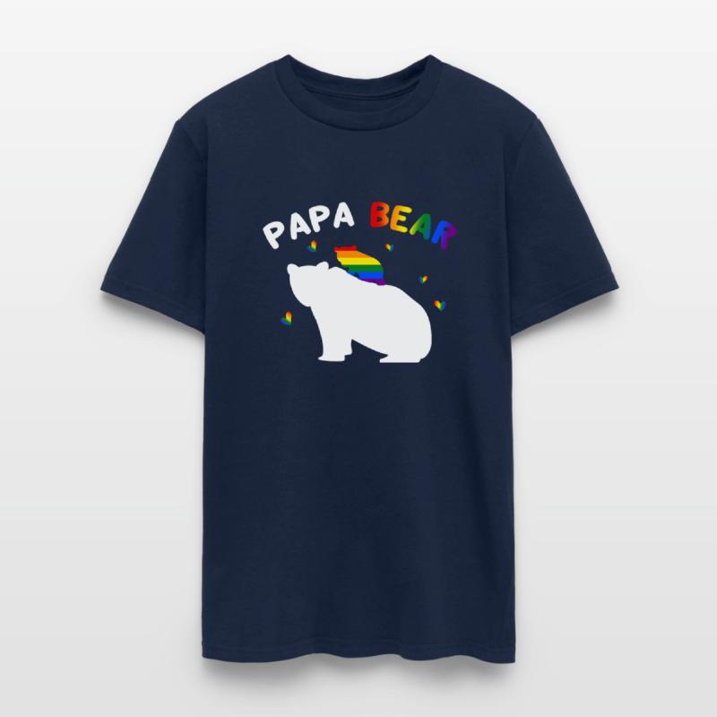 Rainbow LGBT Papa-Bear Gay Pride Equal Rights