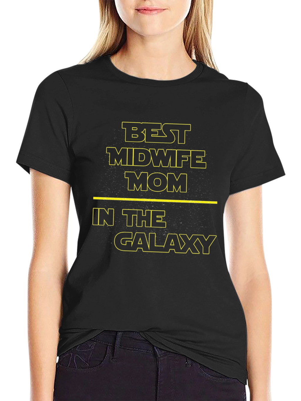 Best Midwife Mom Galaxy Star Wars Inspired T-Shirt