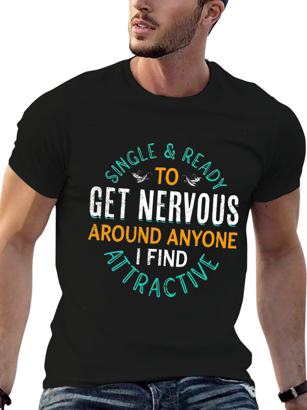 Single & Ready T-Shirt - Funny Graphic Tee