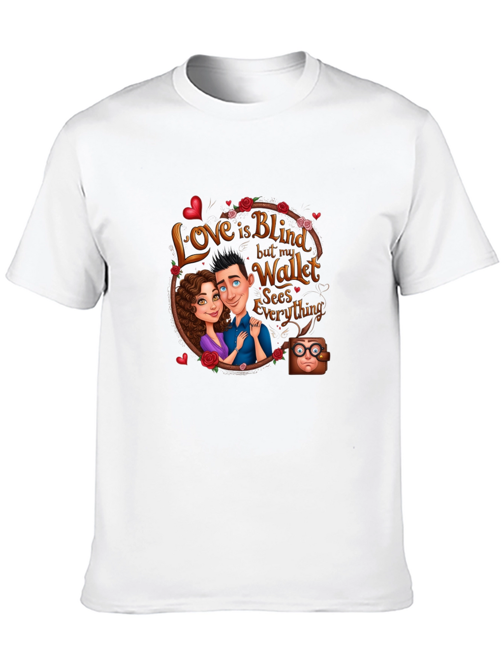 Love is Blind Wallet T-Shirt