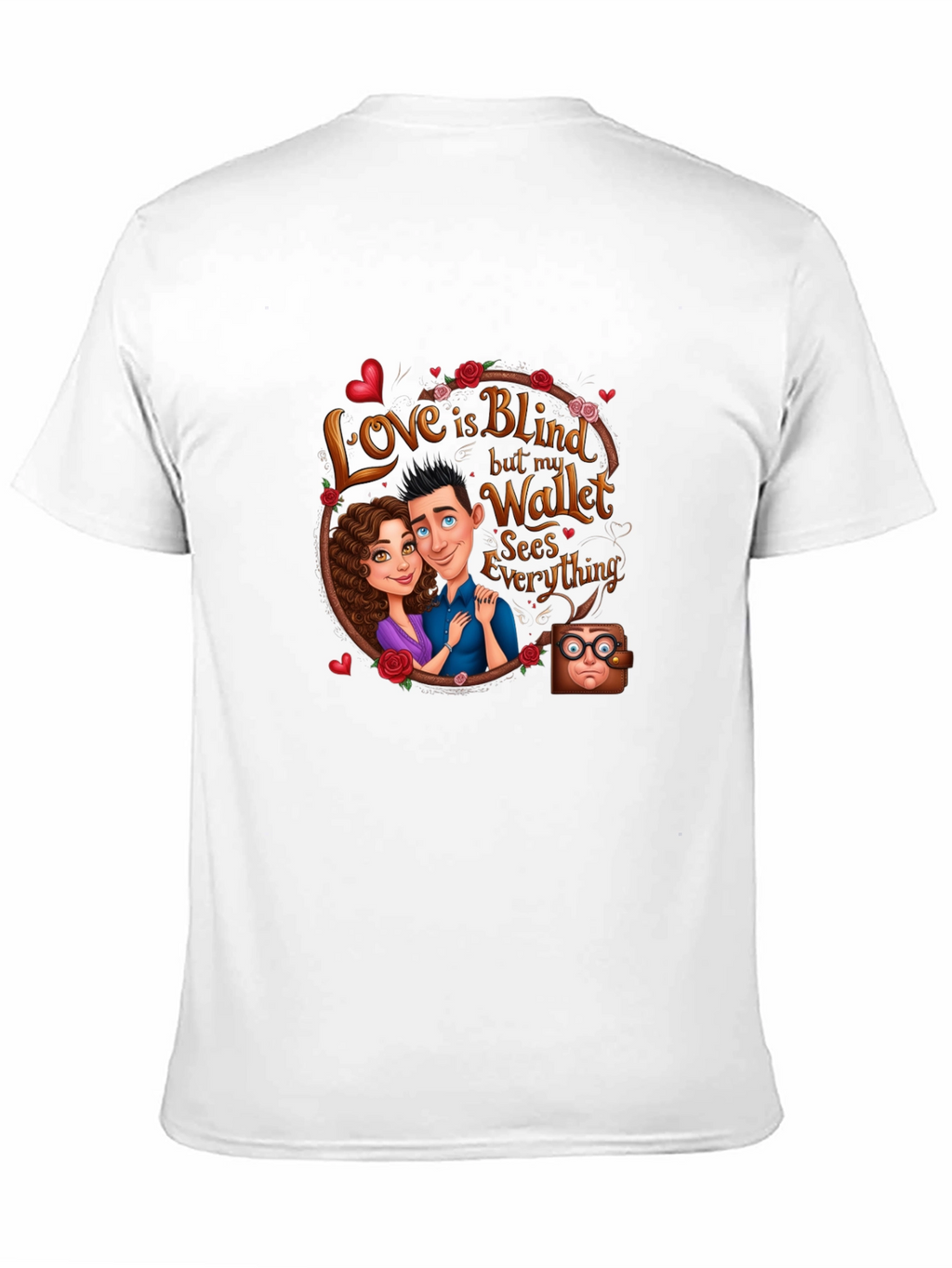 Love is Blind Wallet T-Shirt