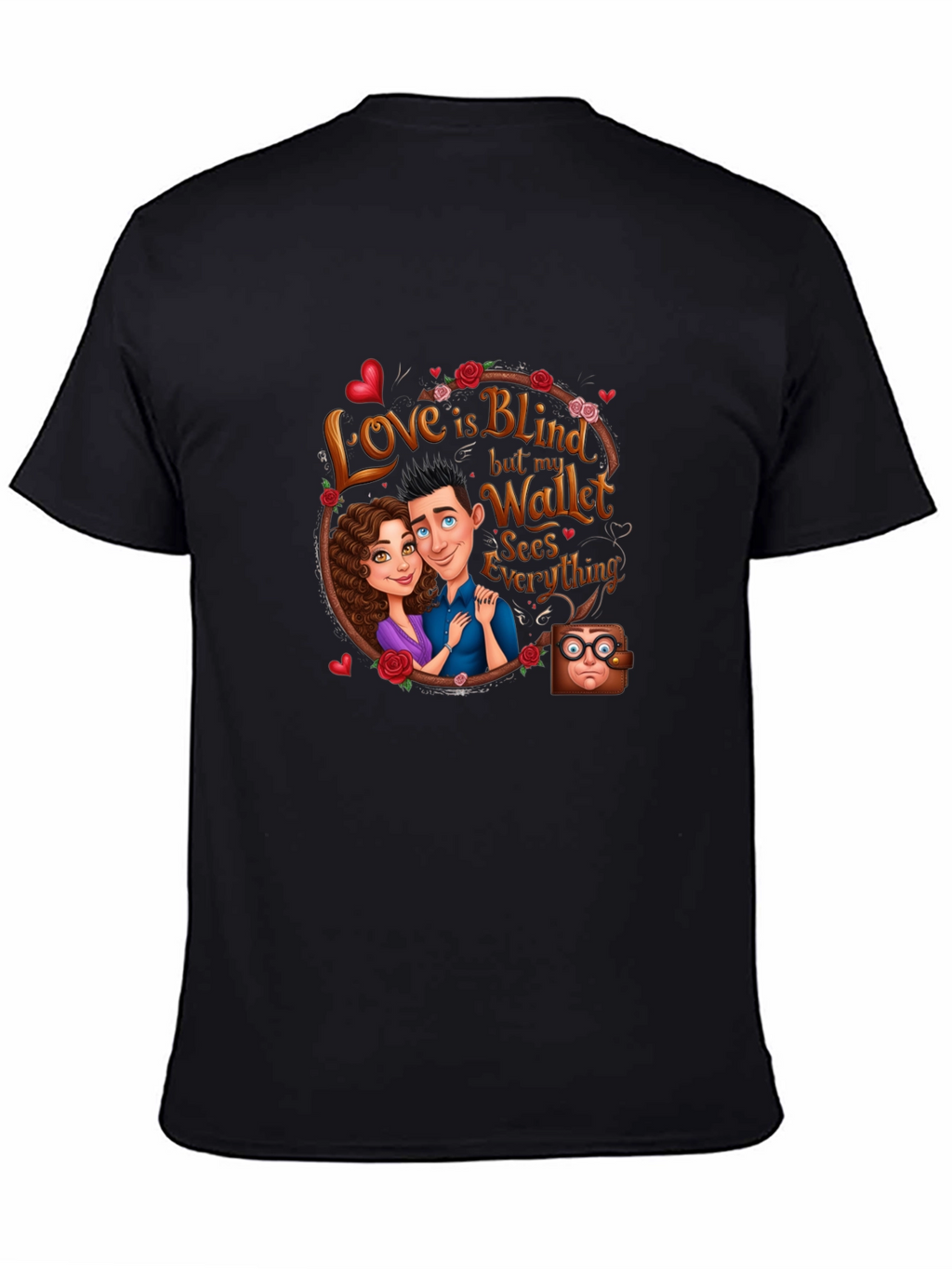 Love is Blind Wallet T-Shirt