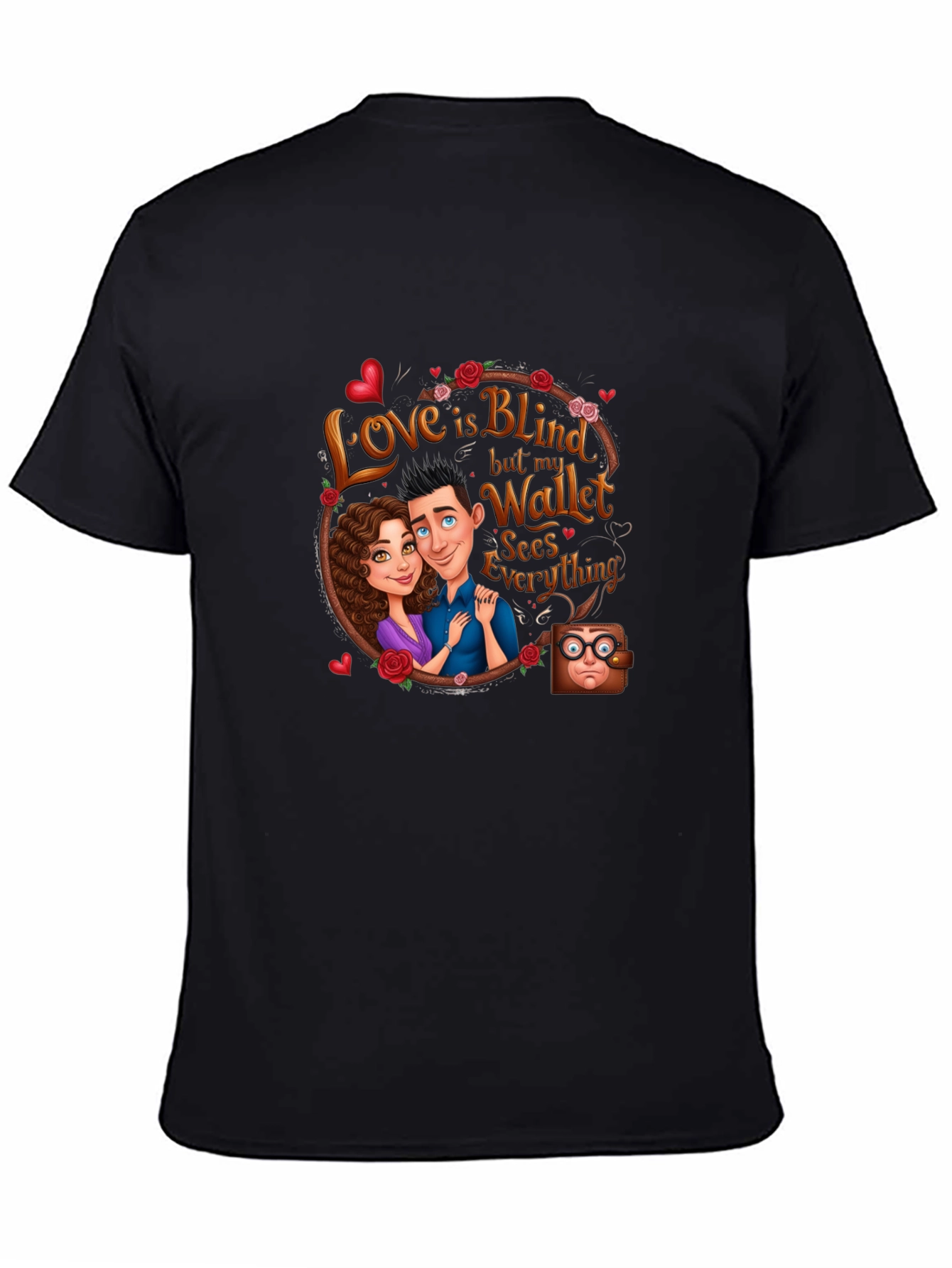 Love is Blind Wallet T-Shirt