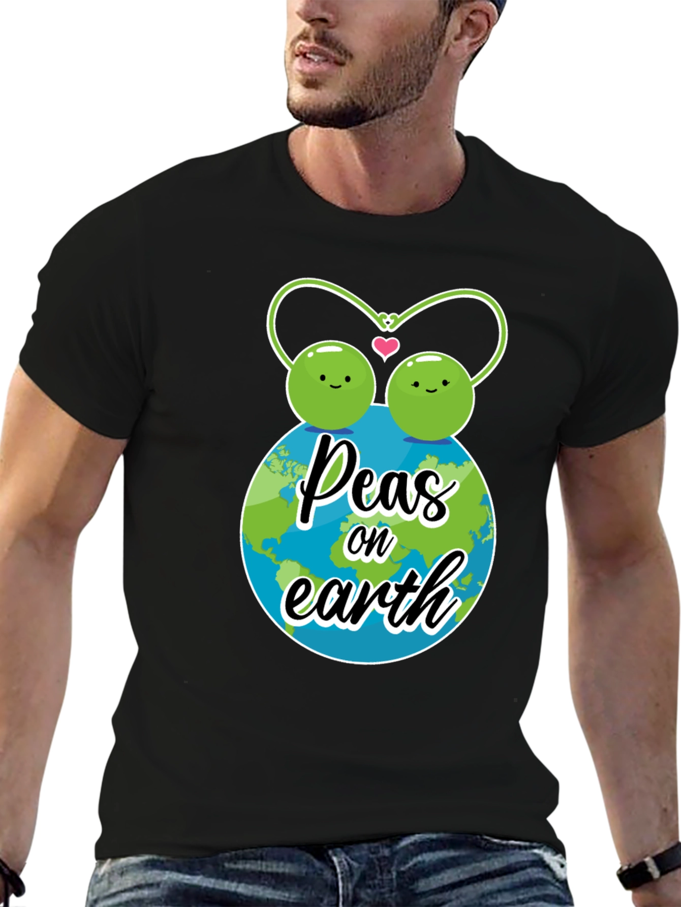 Peas on Earth Graphic T-Shirt