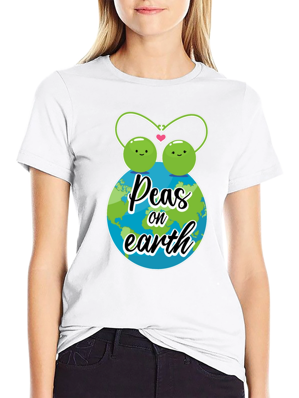 Peas on Earth Graphic T-Shirt