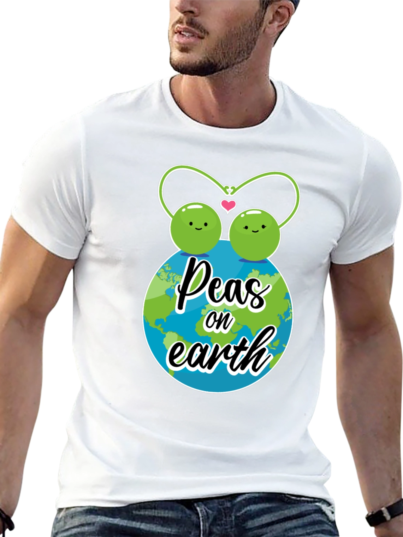 Peas on Earth Graphic T-Shirt