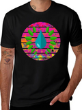 Eco Drop Black Graphic Tee
