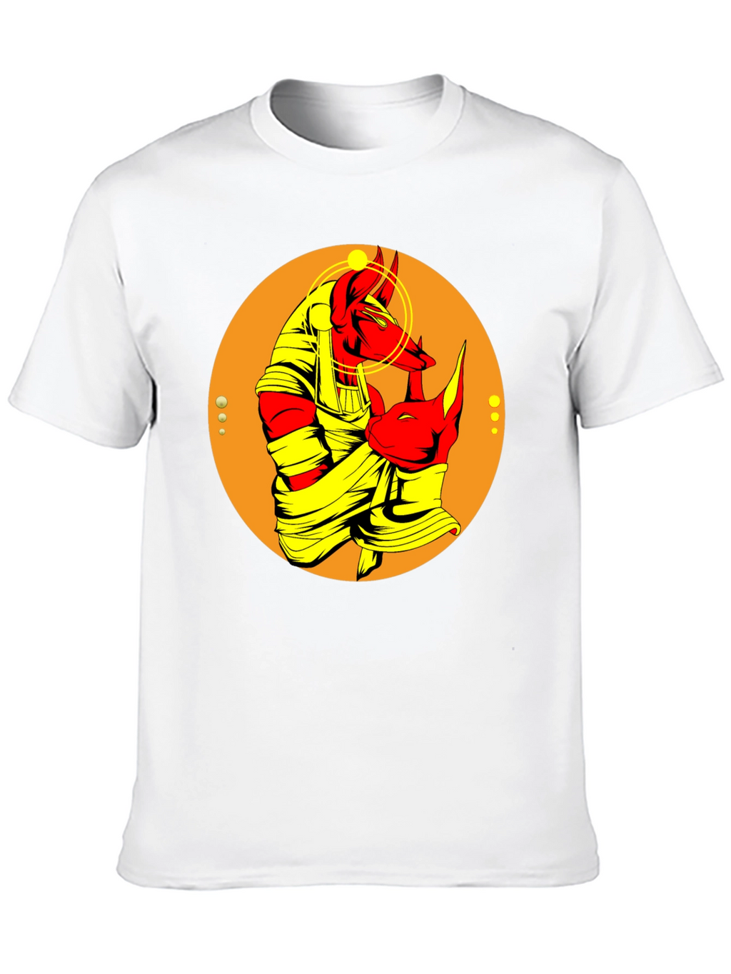 Anubis Graphic Tee - Egyptian God T-Shirt