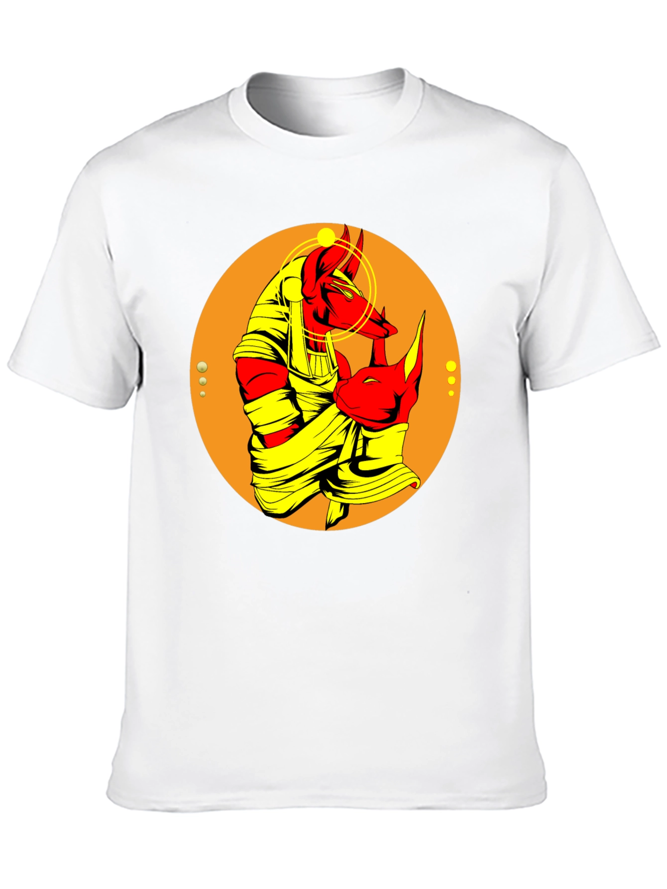 Anubis Graphic Tee - Egyptian God T-Shirt