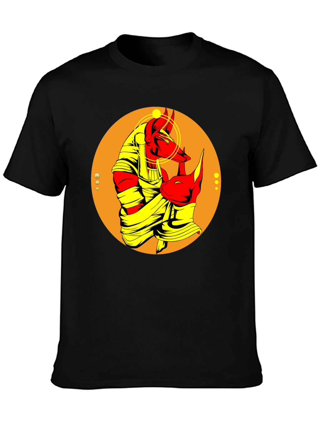 Anubis Graphic Tee - Egyptian God T-Shirt