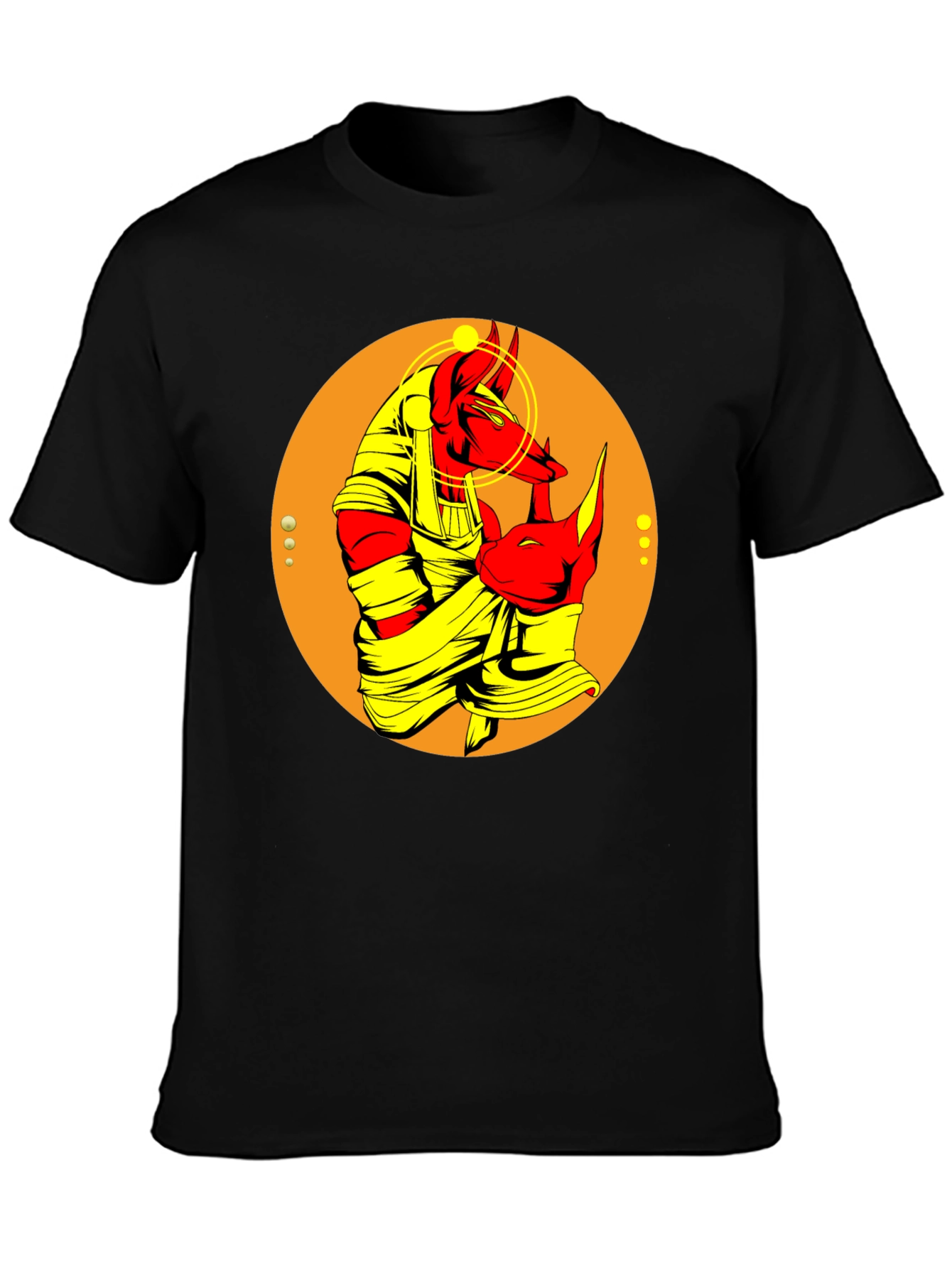 Anubis Graphic Tee - Egyptian God T-Shirt