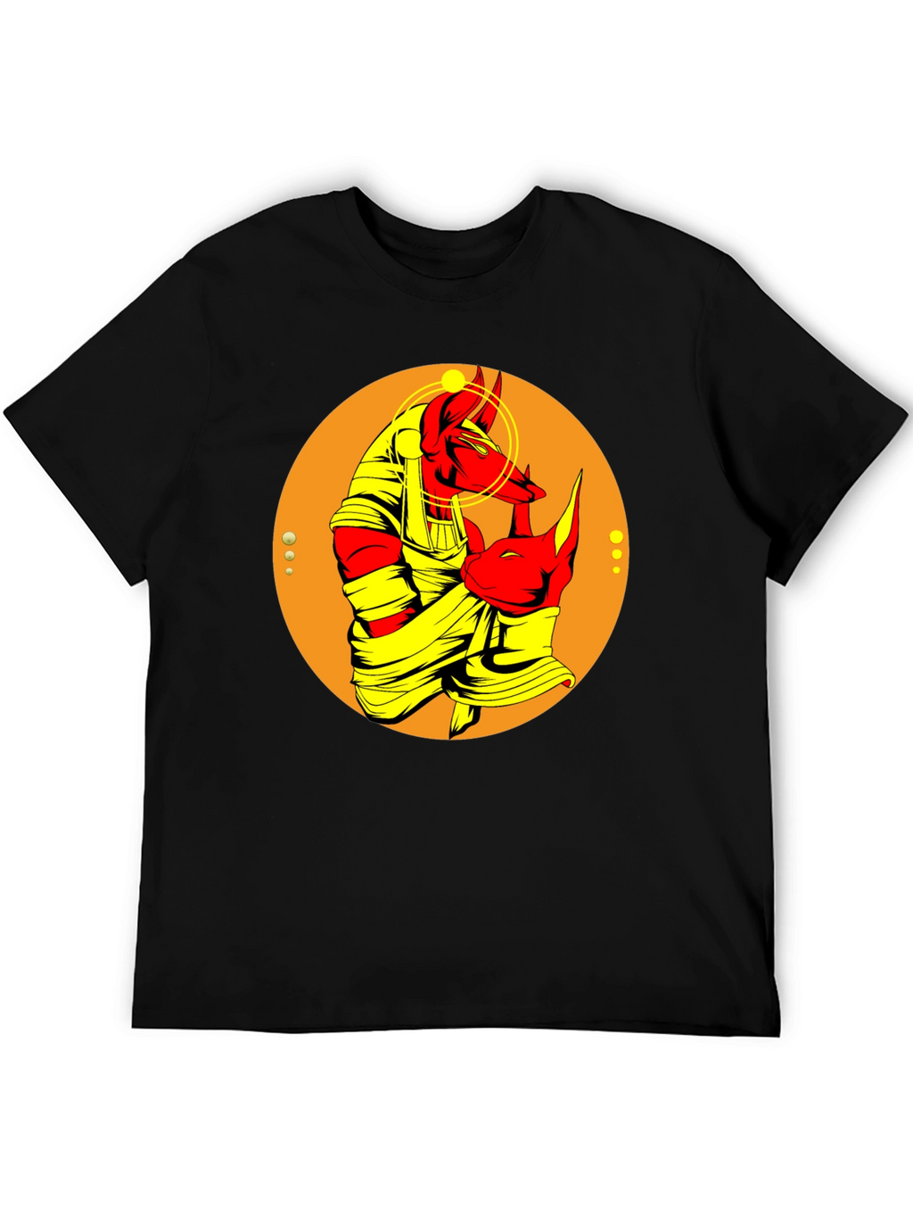 Anubis Graphic Tee - Egyptian God T-Shirt