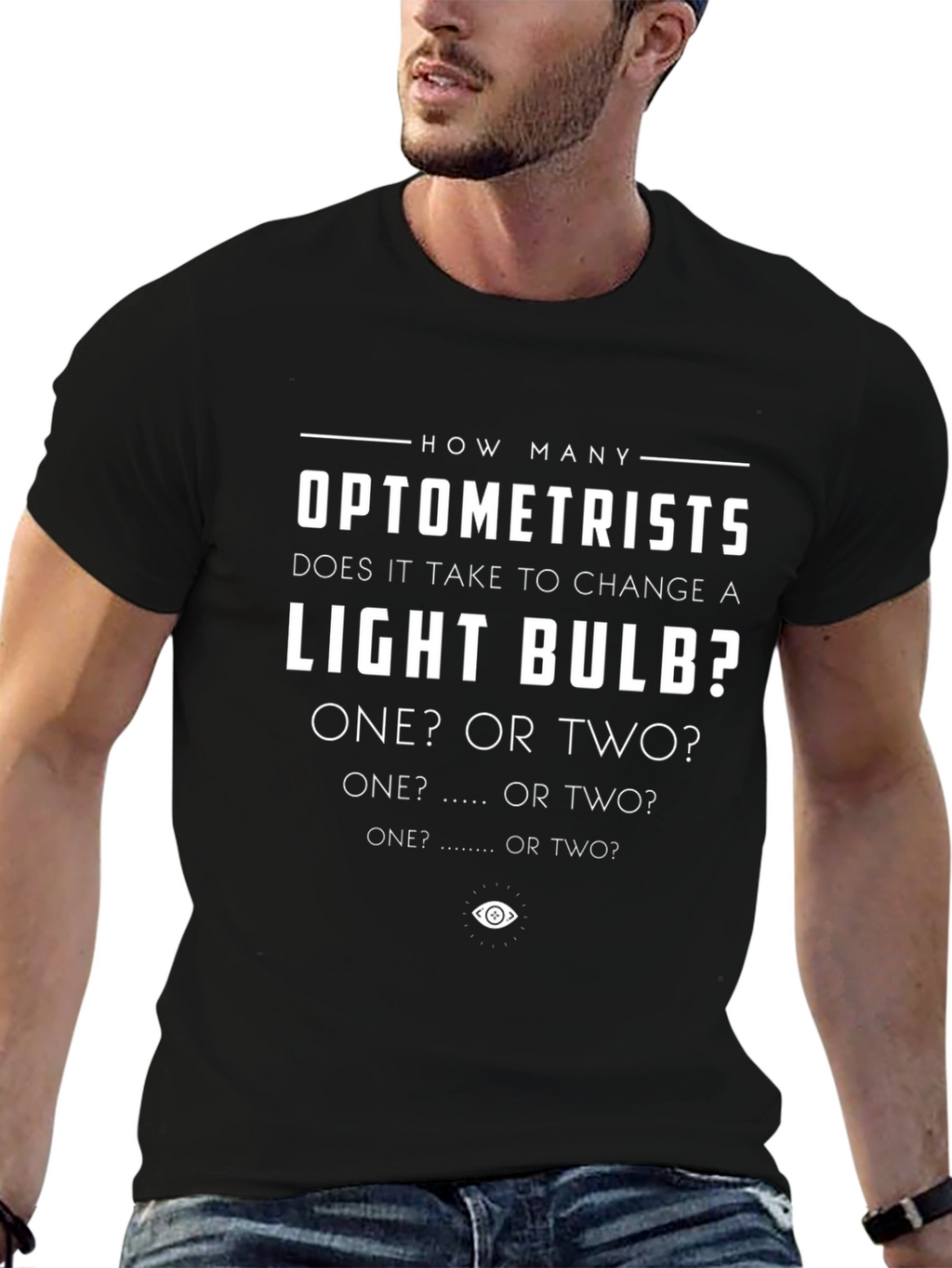 Optometrist Lightbulb Humor T-Shirt