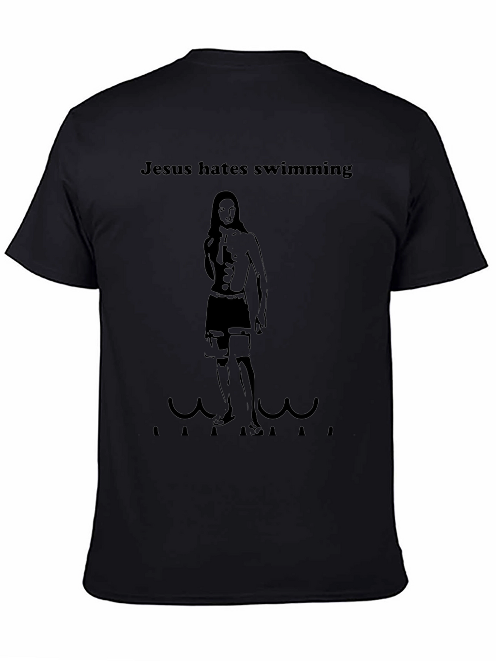 Jesus Hates Swimming Graphic T-Shirt