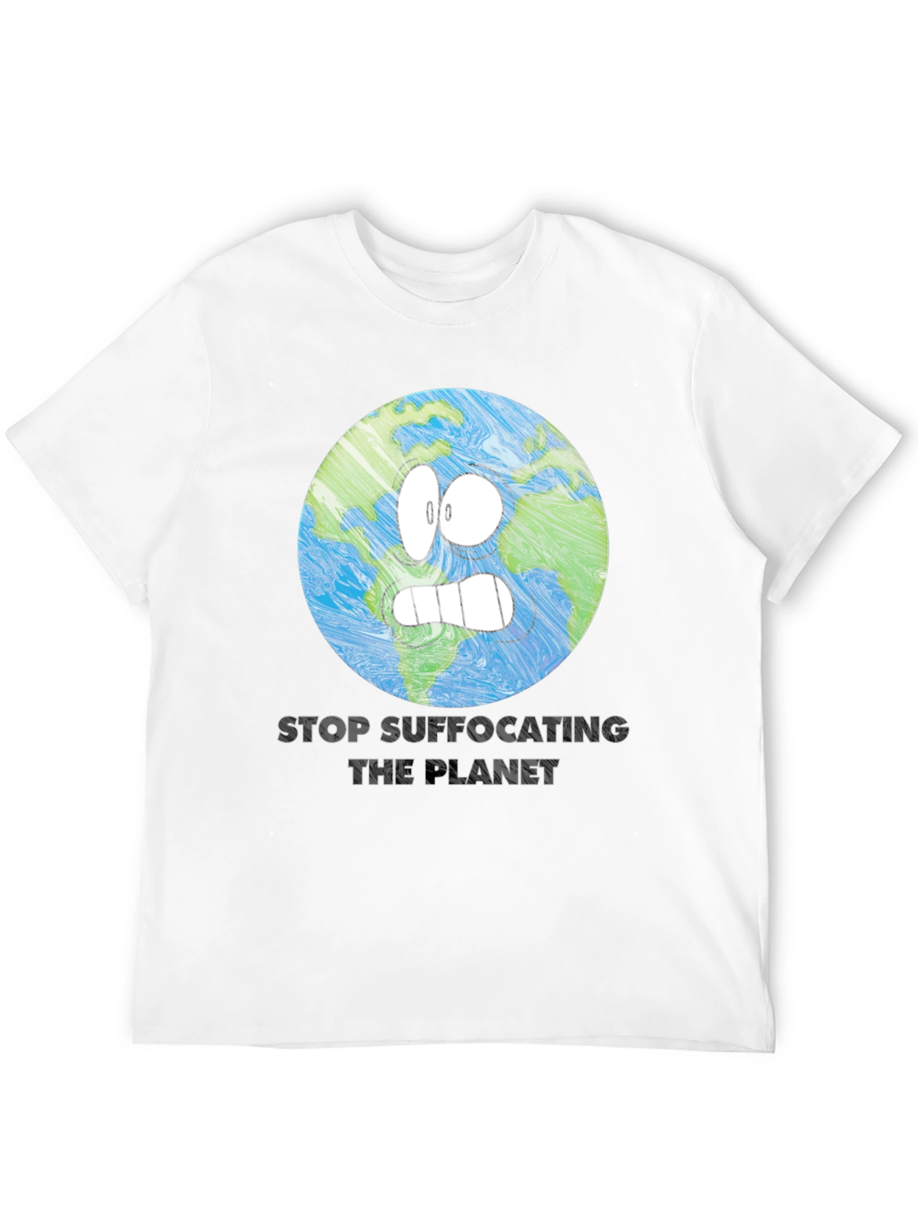 Stop Suffocating The Planet Graphic Tee