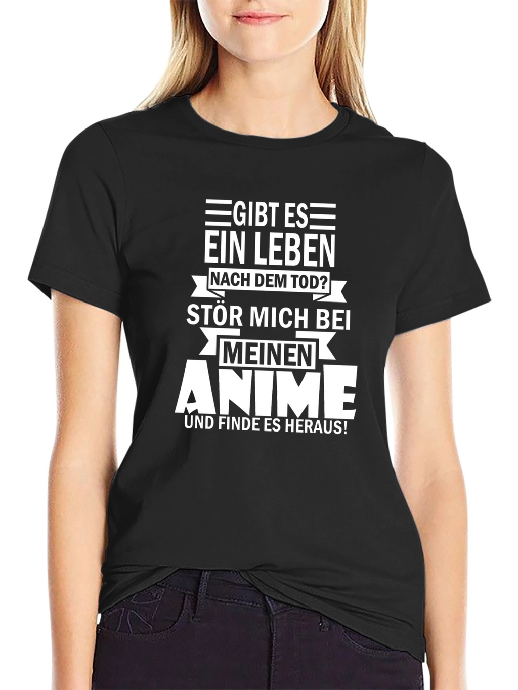 Anime Fan Black T-Shirt - Disturb Me!