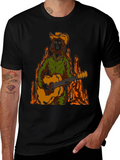 Country Music T-Shirt: Guitar Player Graphic Tee