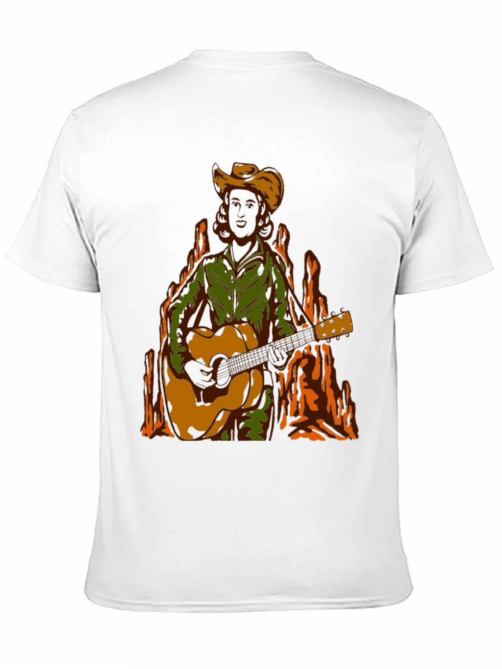 Country Music T-Shirt: Guitar Player Graphic Tee