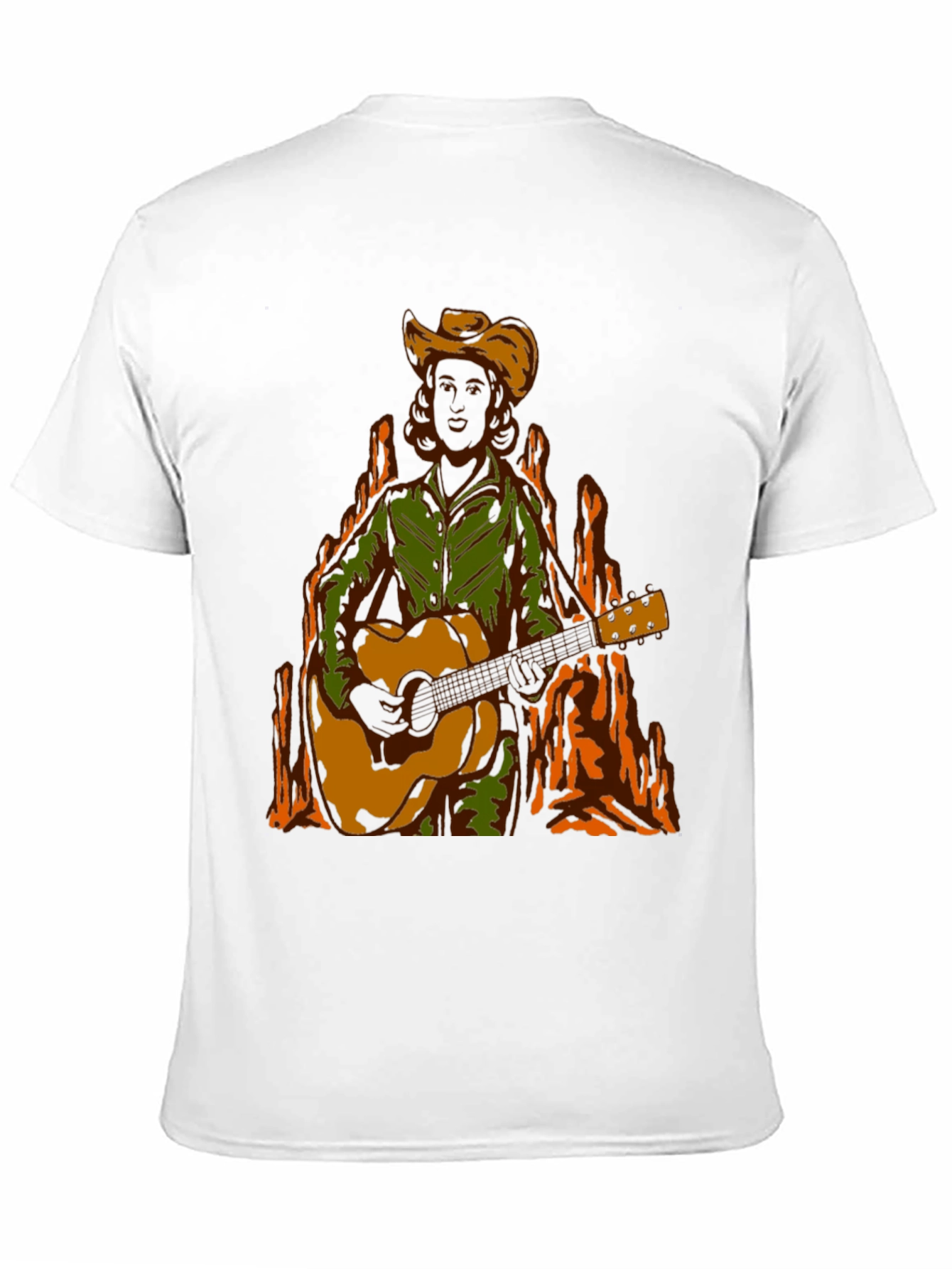Country Music T-Shirt: Guitar Player Graphic Tee
