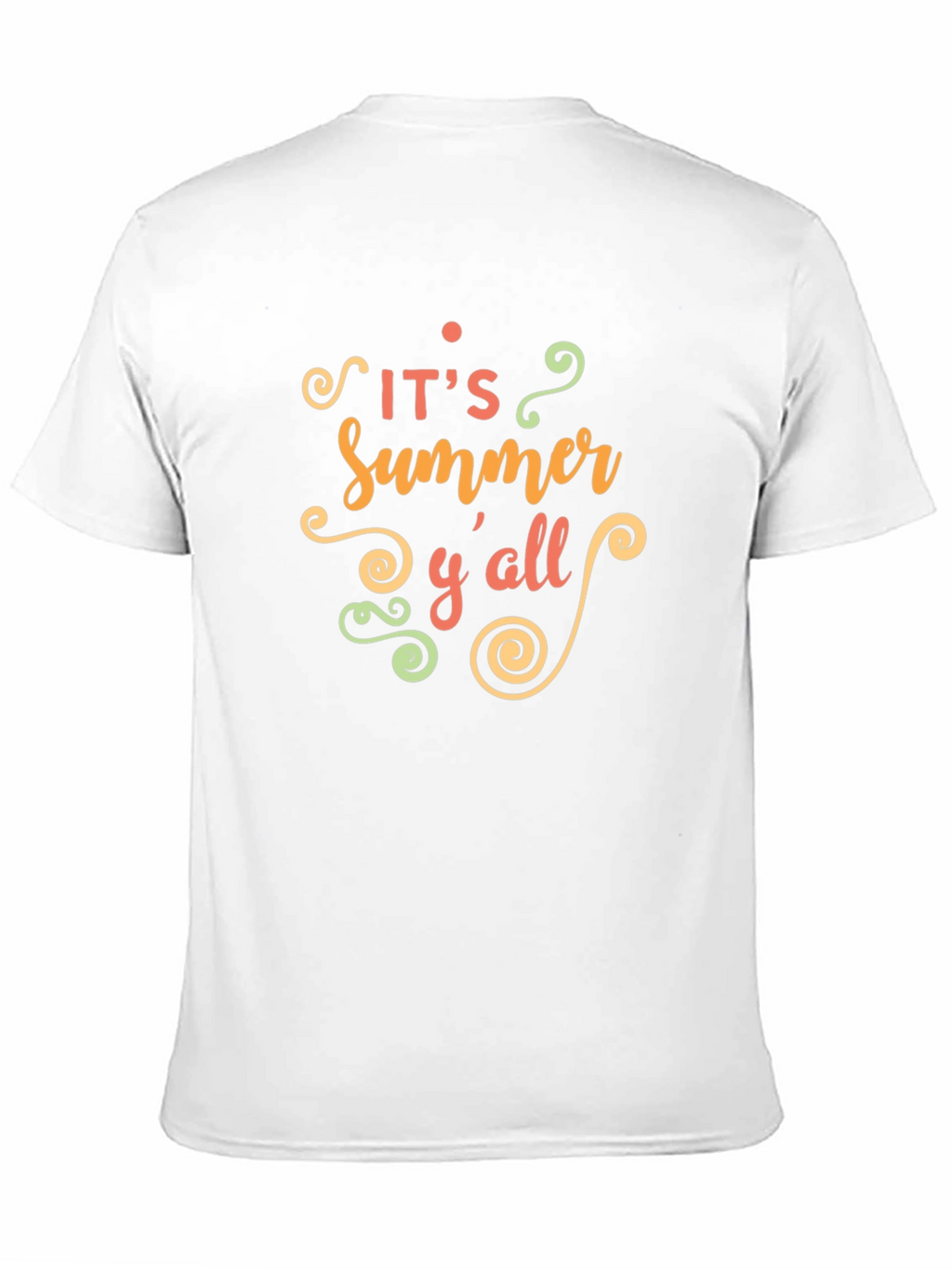 Its Summer Yall Black Graphic Tee