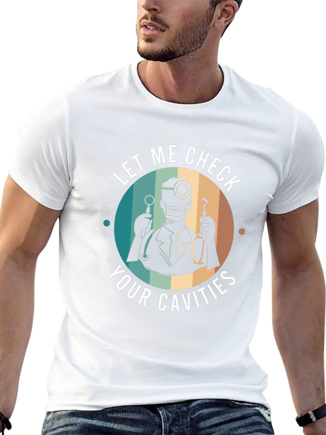 Funny Dentist T-Shirt - Let Me Check Your Cavities