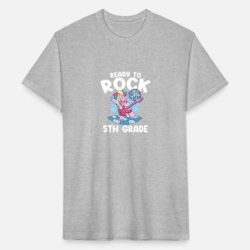 Ready To Rock 5th Grade Back To School Unicorn Dab