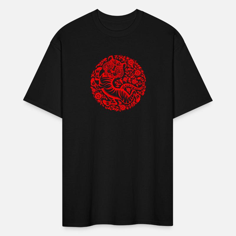 Red Chinese New Year Tiger