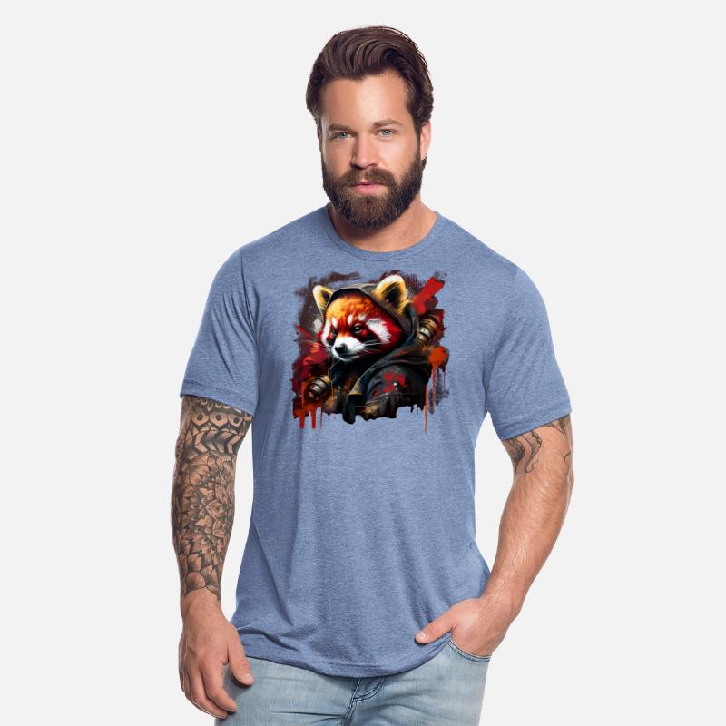 Red Panda Cyberpunk Graffiti 2
