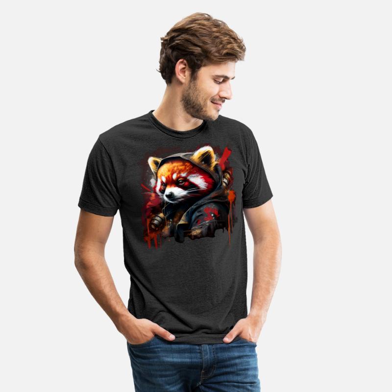 Red Panda Cyberpunk Graffiti 2